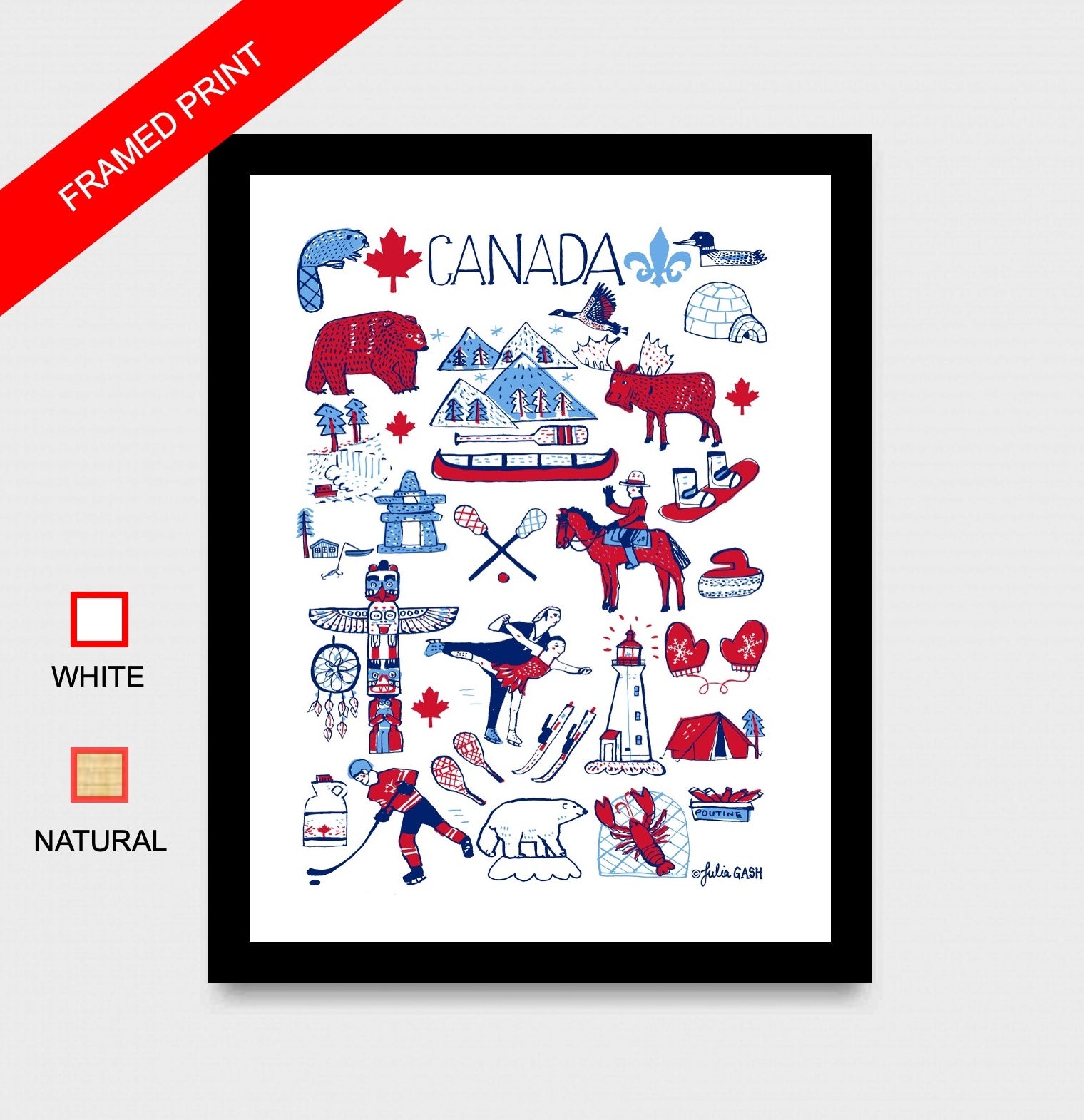 Canada Art Print