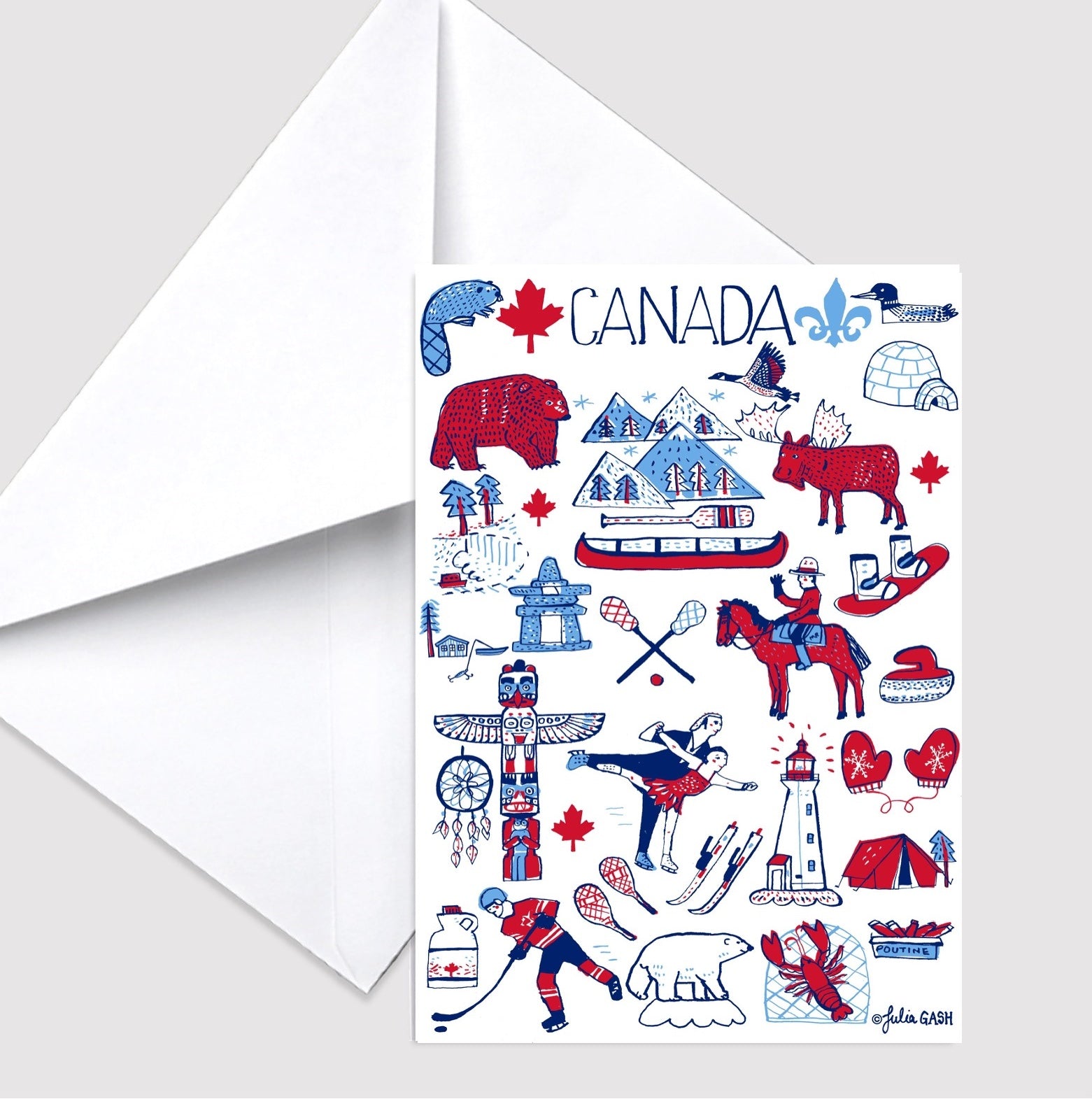 Canada Greeting Card