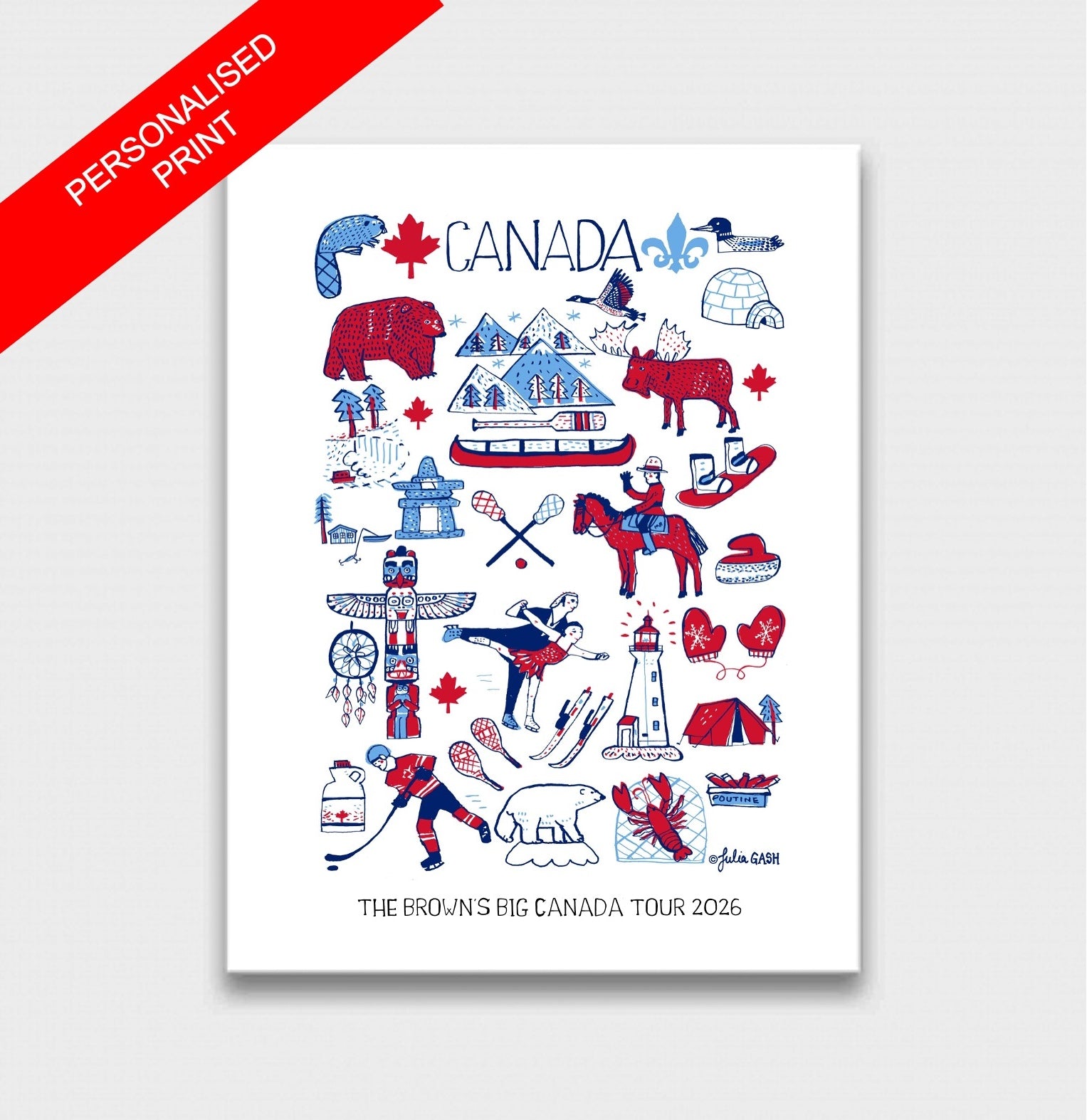 Canada Art Print