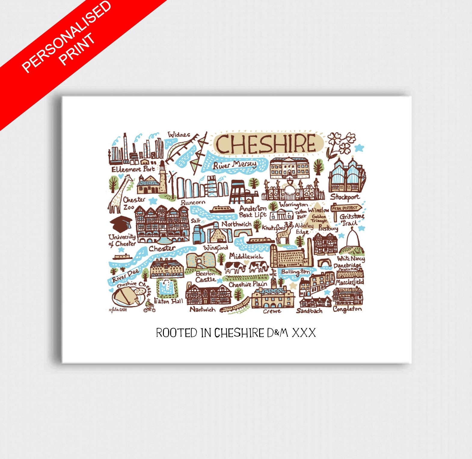 Cheshire Art Print