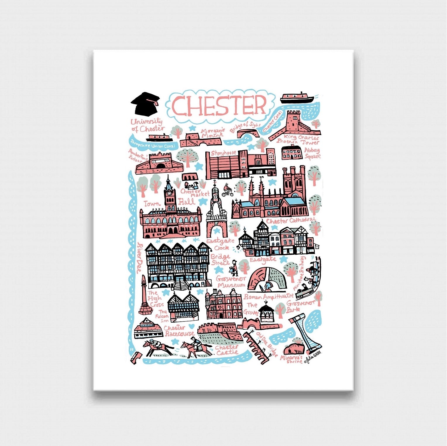 Chester Art Print