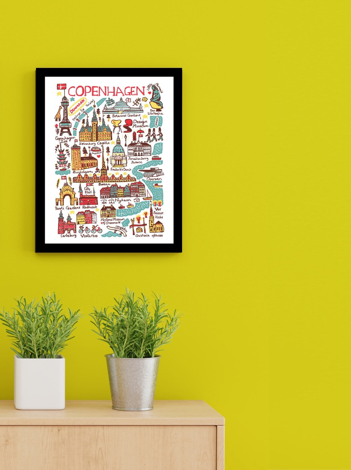 Copenhagen Art Print