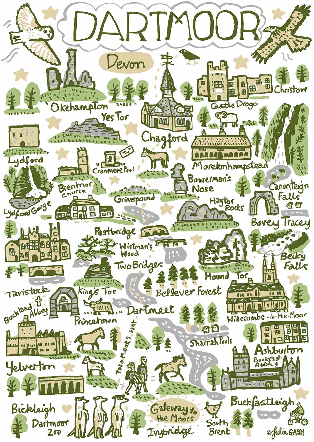 Dartmoor Art Print