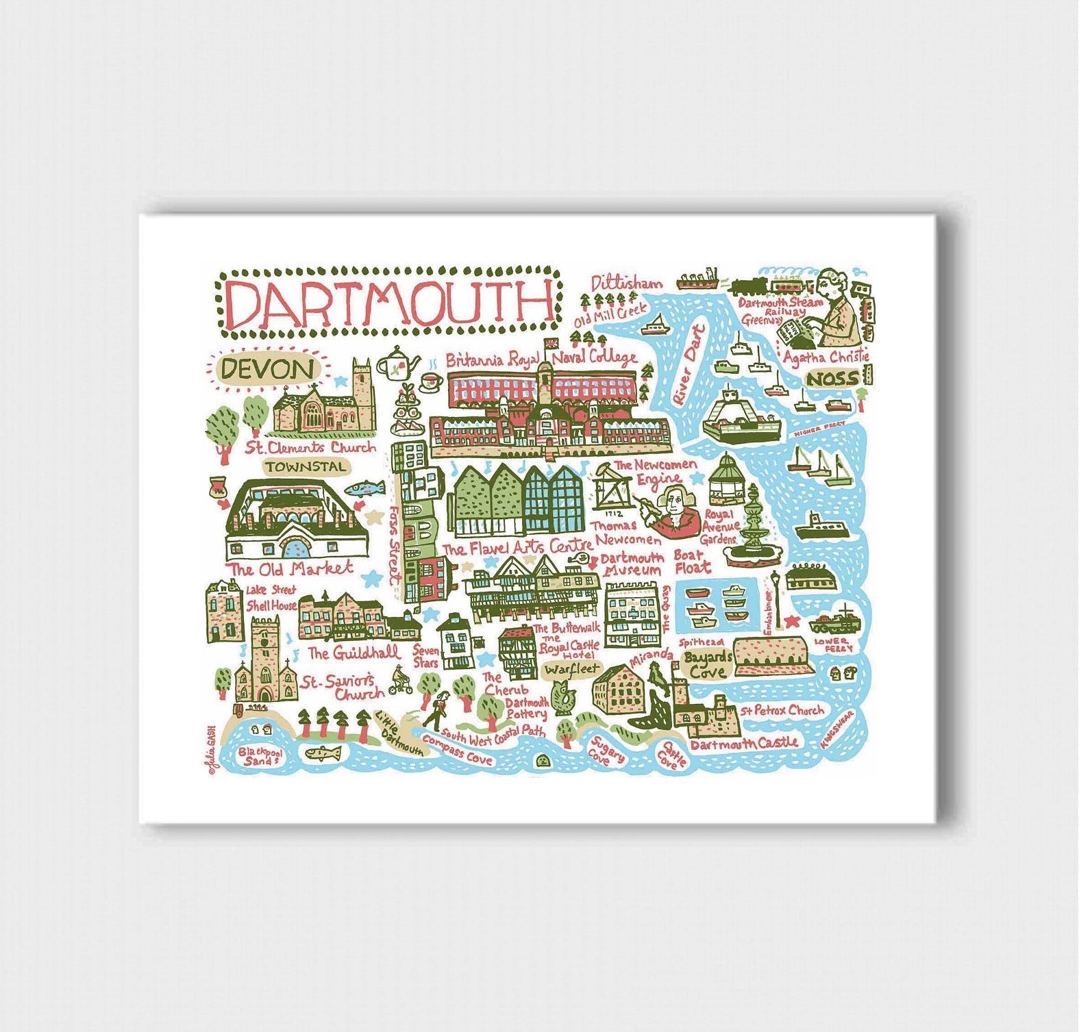 Dartmouth Art Print