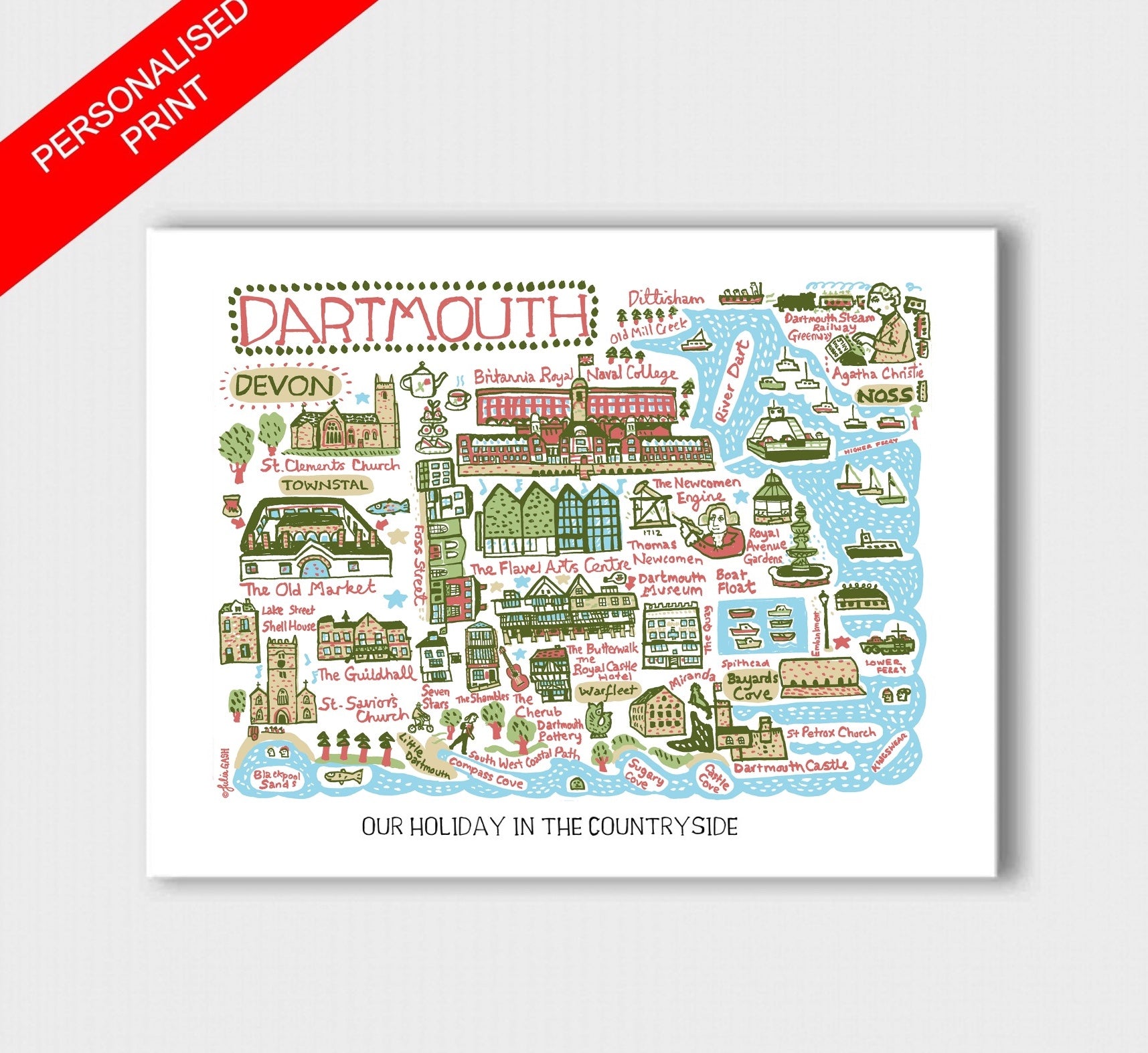 Dartmouth Art Print