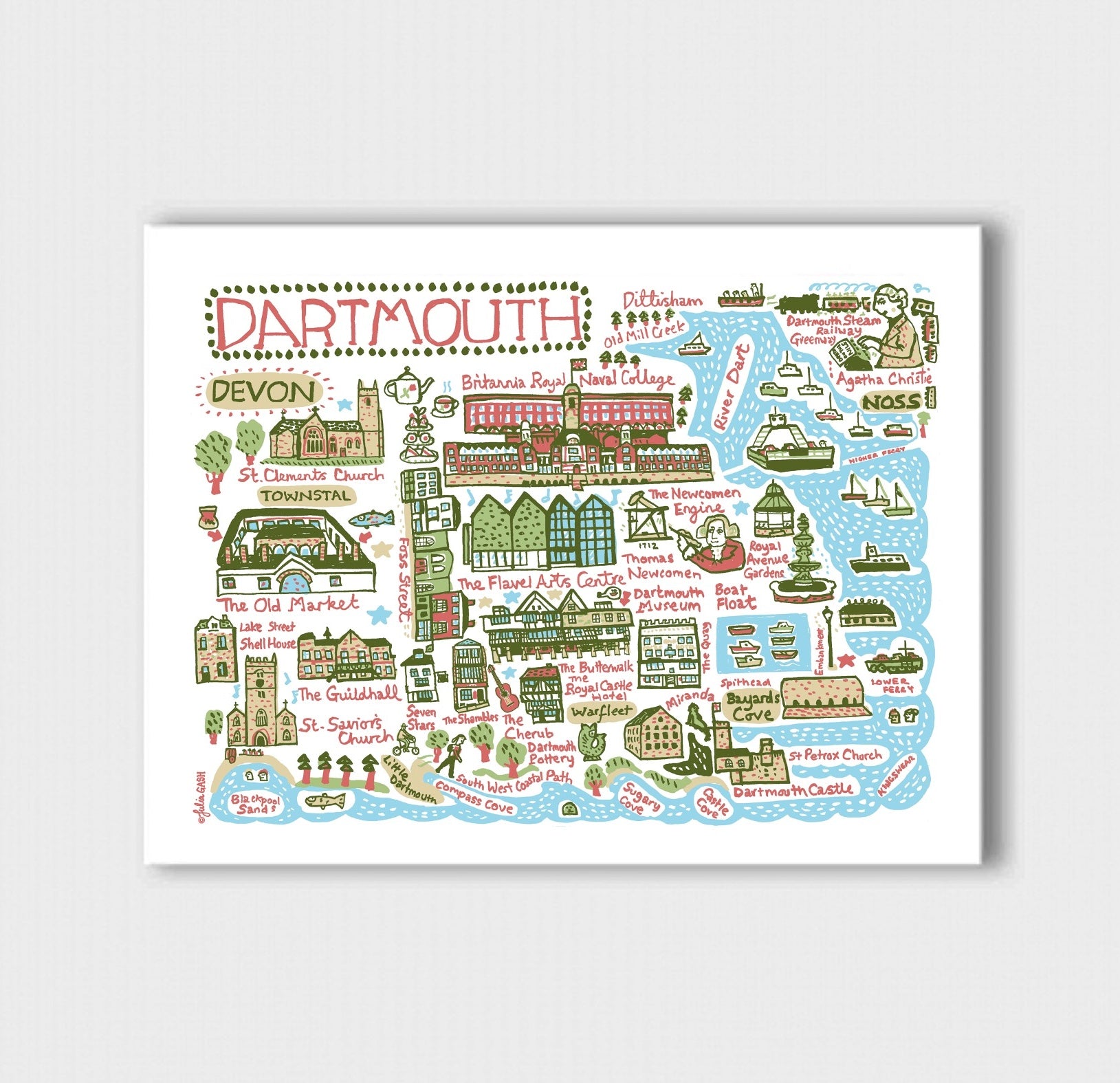 Dartmouth Art Print