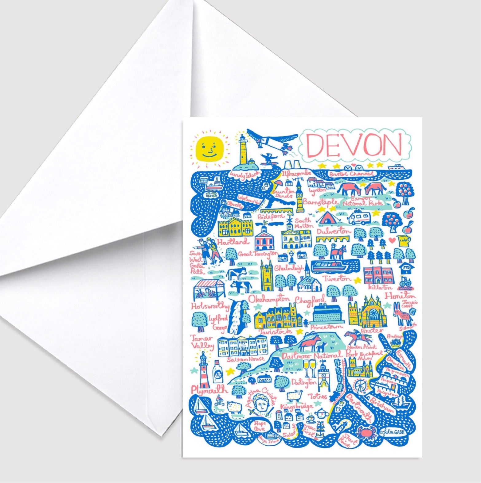 Devon Greeting Card