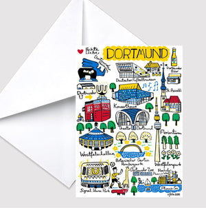 Dortmund Greeting Card