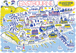 Eastbourne Art Print by Julia Gash