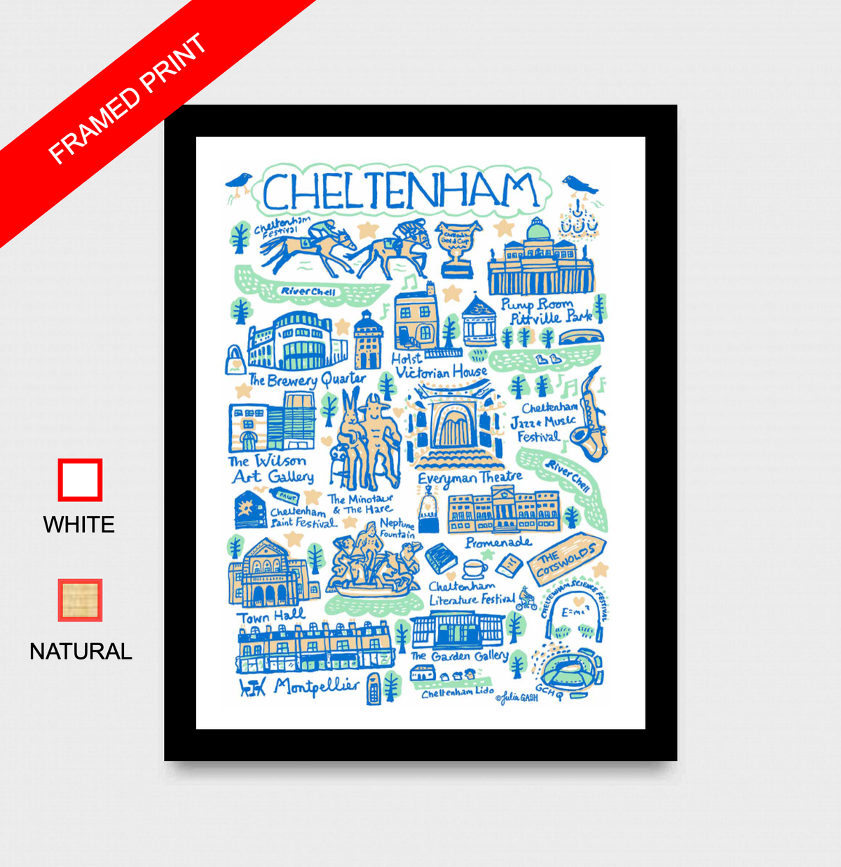 Cheltenham Art Print