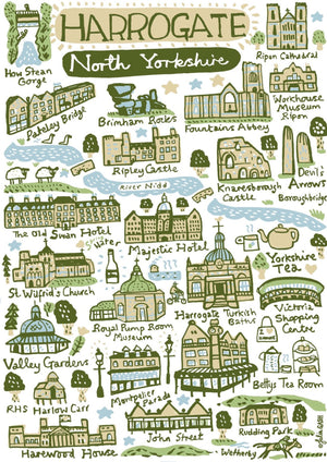 Harrogate Art Print by Julia Gash