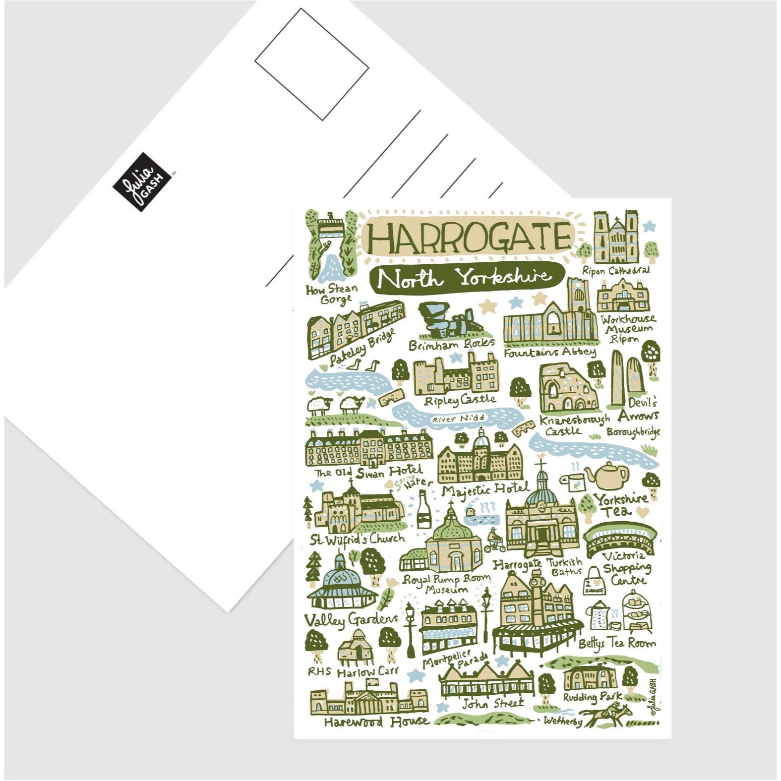 Harrogate Art Print by Julia Gash