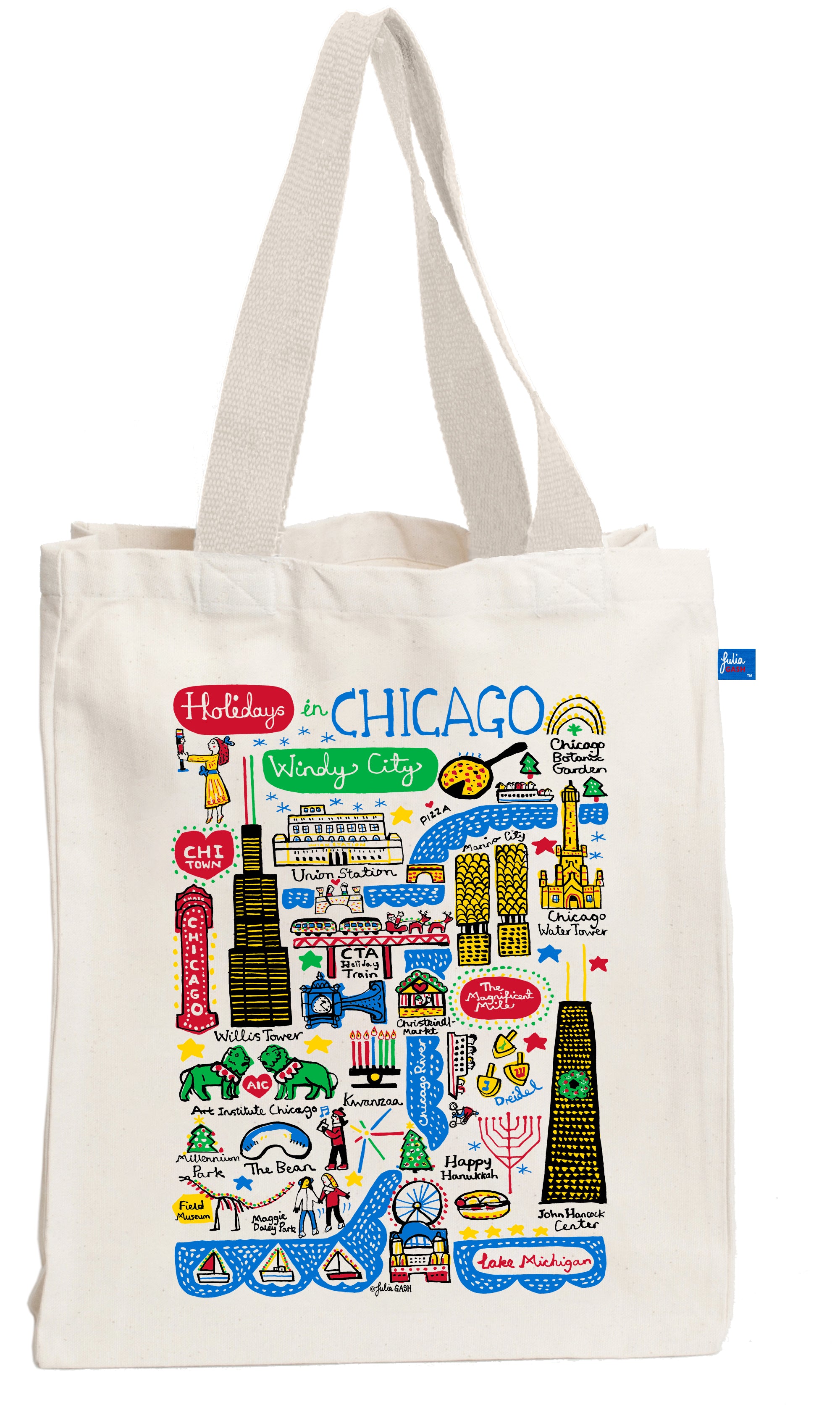Holidays in Chicago Tote Bag
