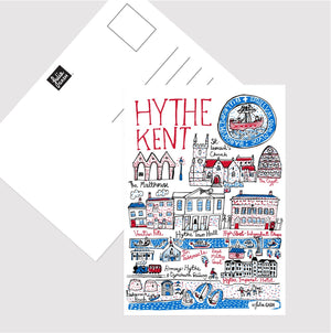 Hythe Kent Postcard by Julia Gash