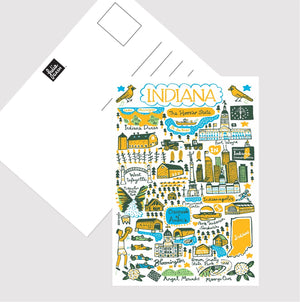 Indiana Postcard by Julia Gash
