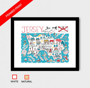 Jersey Art Print - Julia Gash