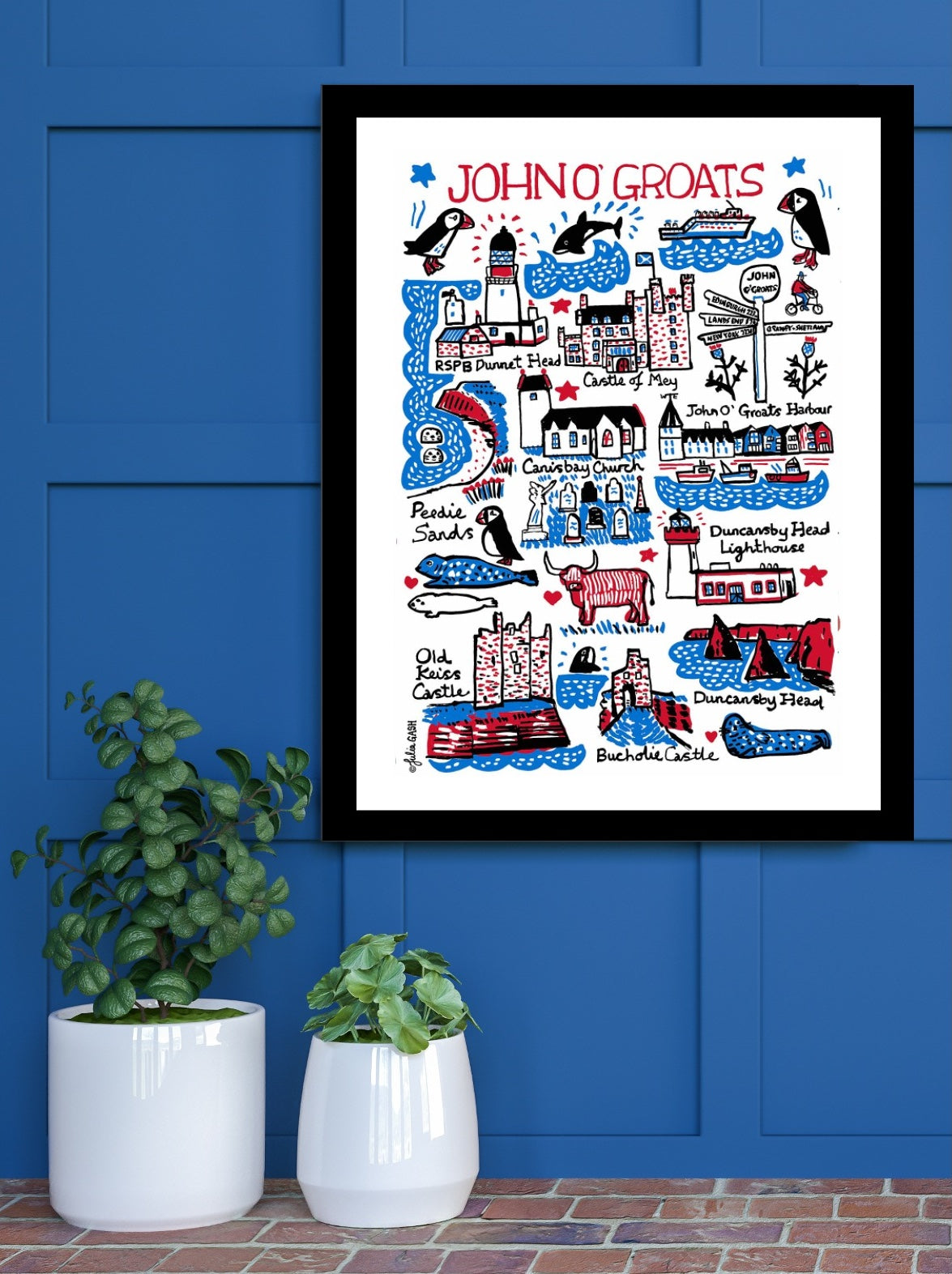 John O Groats Art Print