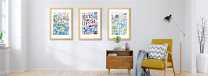 Cityscape Art Prints by Julia Gash