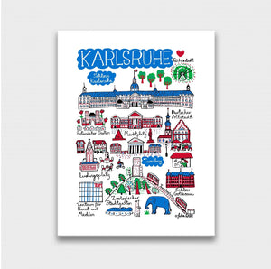 Karlsruhe Art Print by Julia Gash