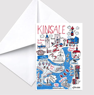 Kinsale Greeting Card by Julia Gash