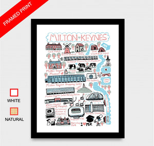 Milton Keynes Art Print