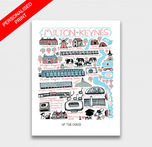 Milton Keynes Art Print