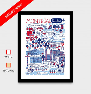 Montreal Art Print by Julia Gash