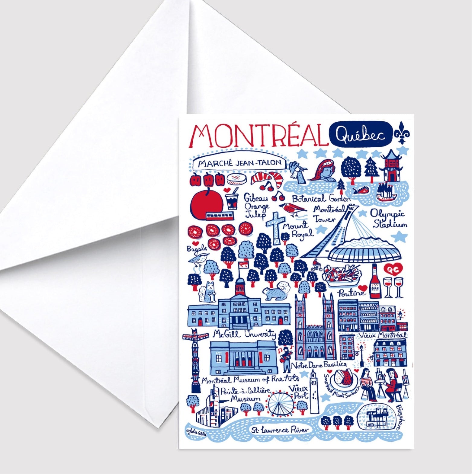 Montreal Card by Julia Gash