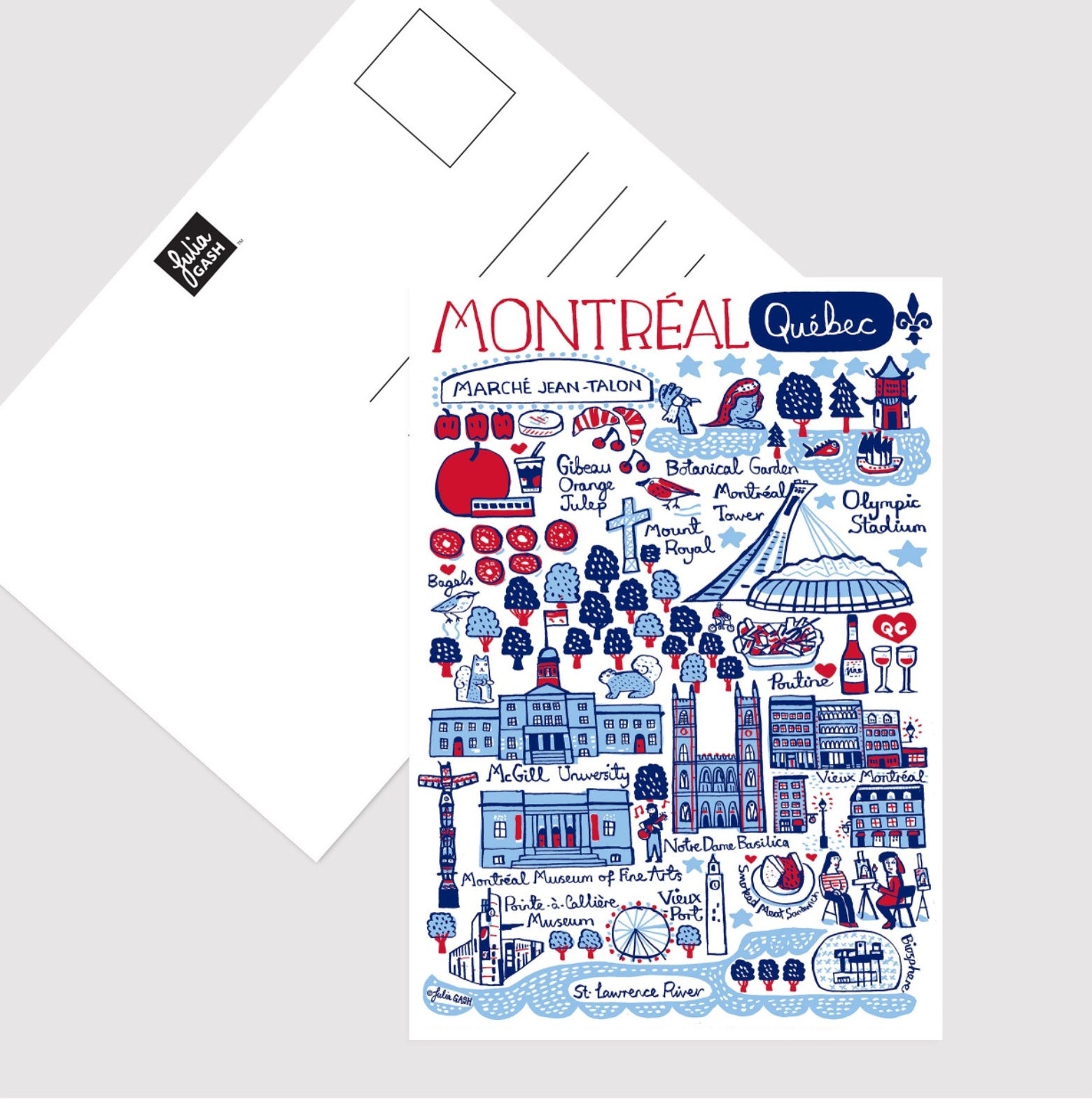 Montreal Card by Julia Gash