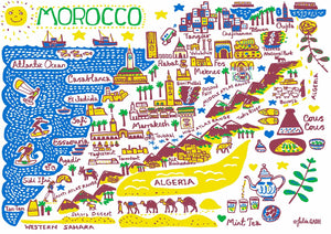 Morocco Art Print by Julia Gash