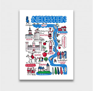 Niederrhein Art Print by Julia Gash