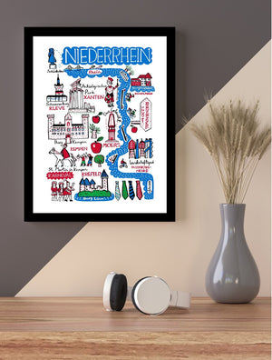 Niederrhein Art Print by Julia Gash