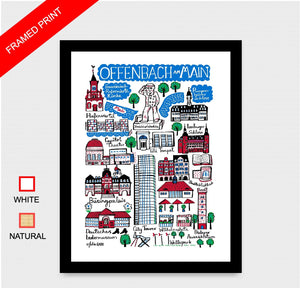 Offenbach Art Print by Julia Gash