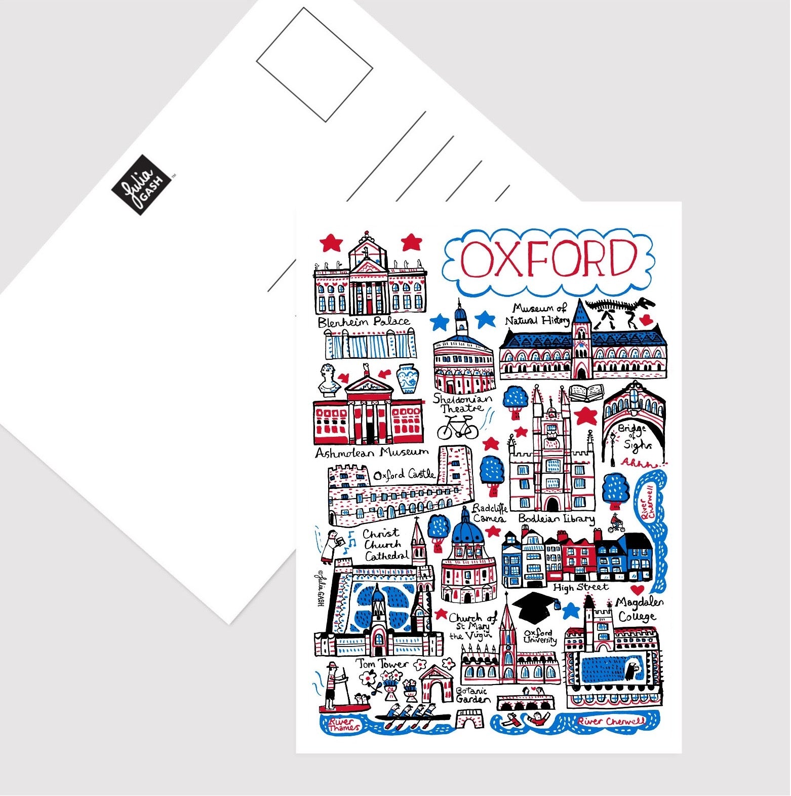 Oxford Postcard - Julia Gash