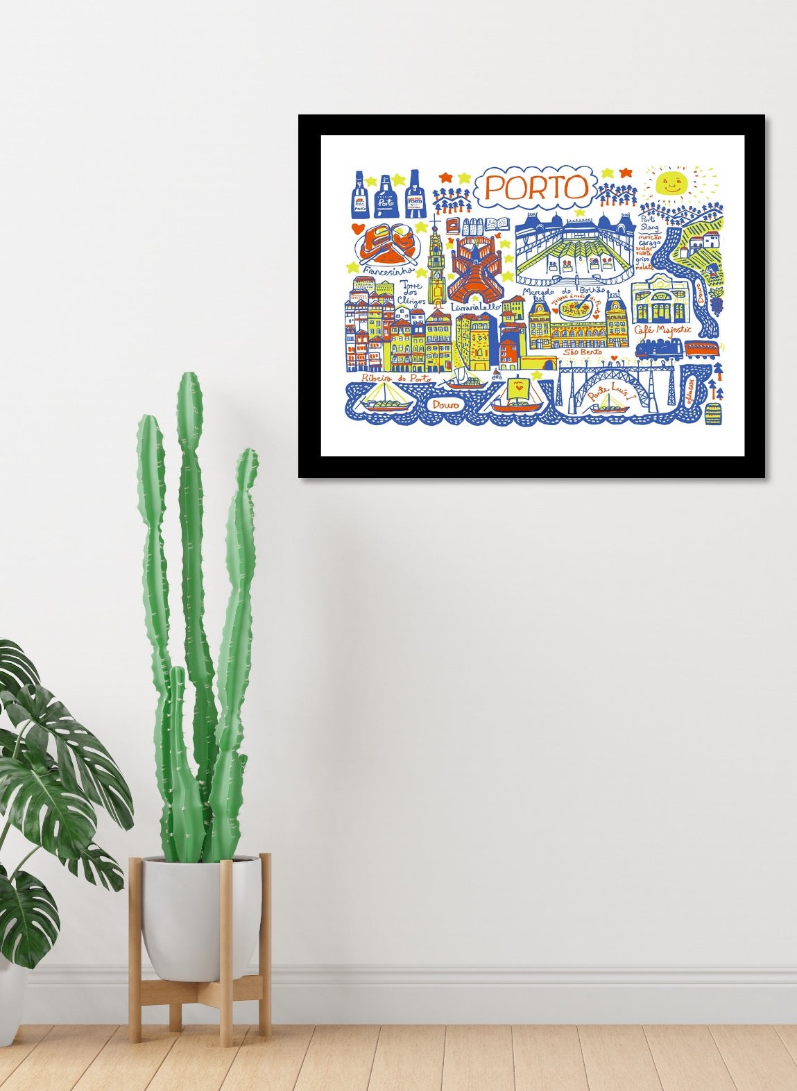 Porto Art Print by Julia Gash