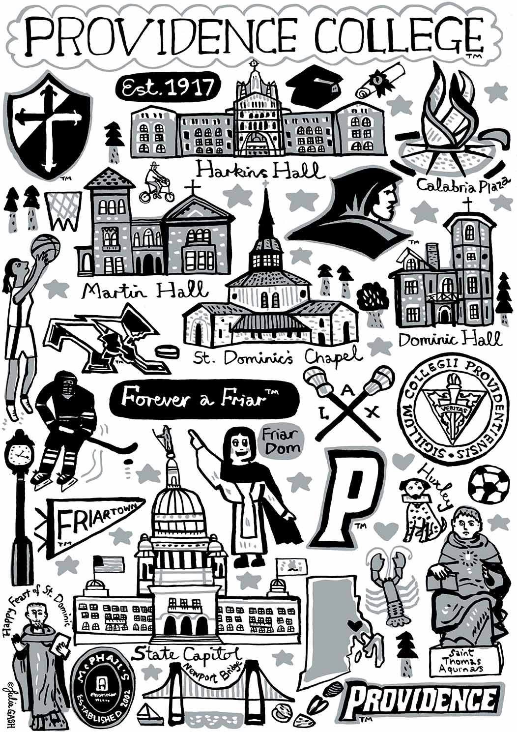 Providence College Design by Julia Gash