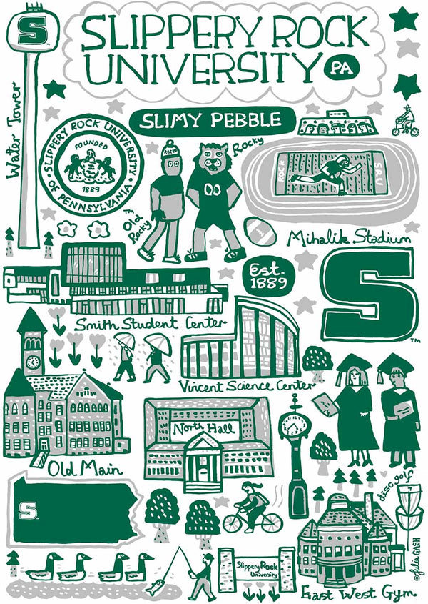 Slippery Rock University Design Julia Gash