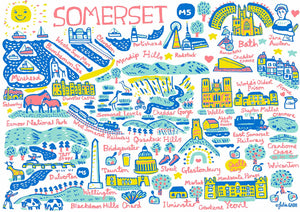 Somerset Art Print