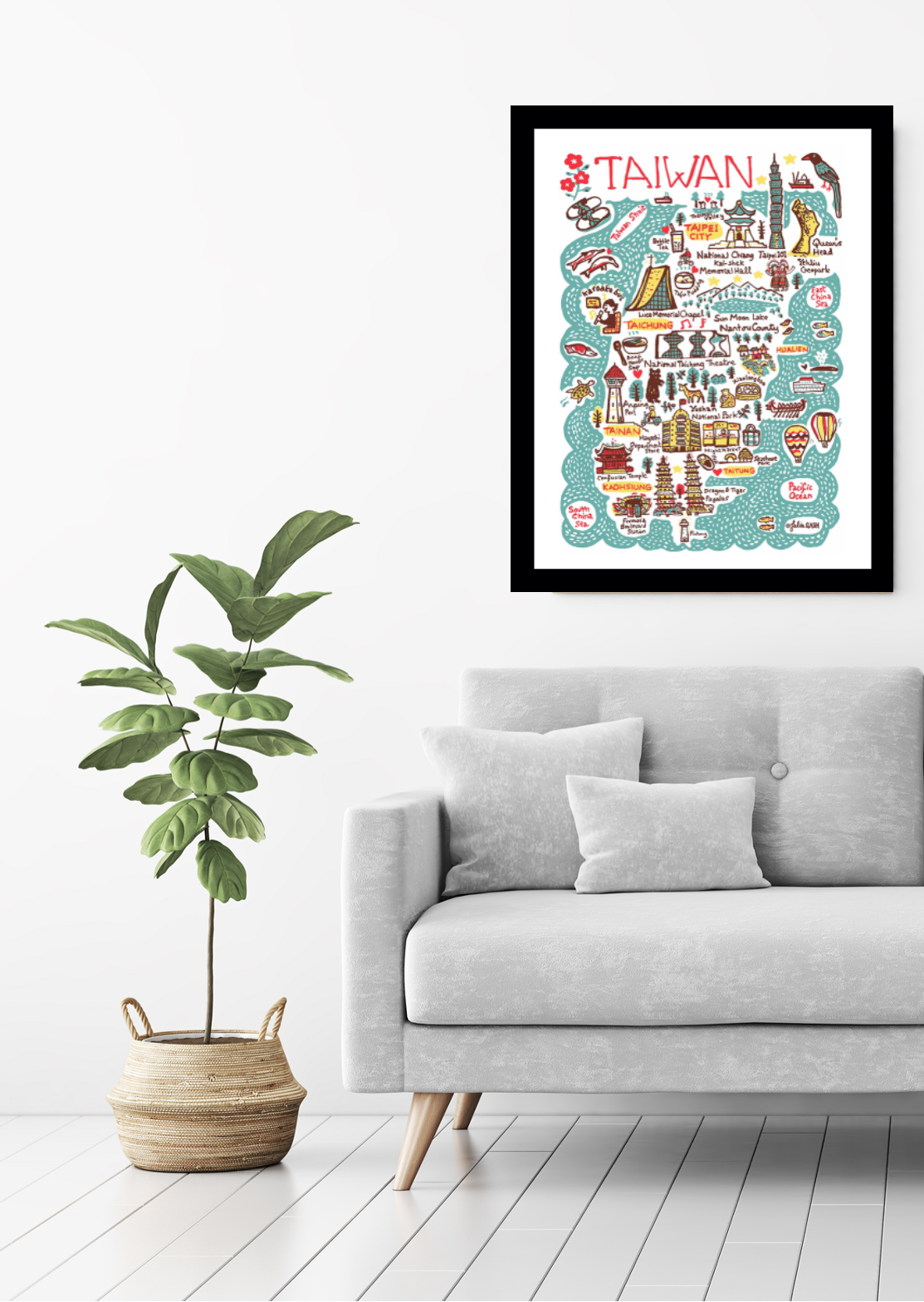 Taiwan Art Print