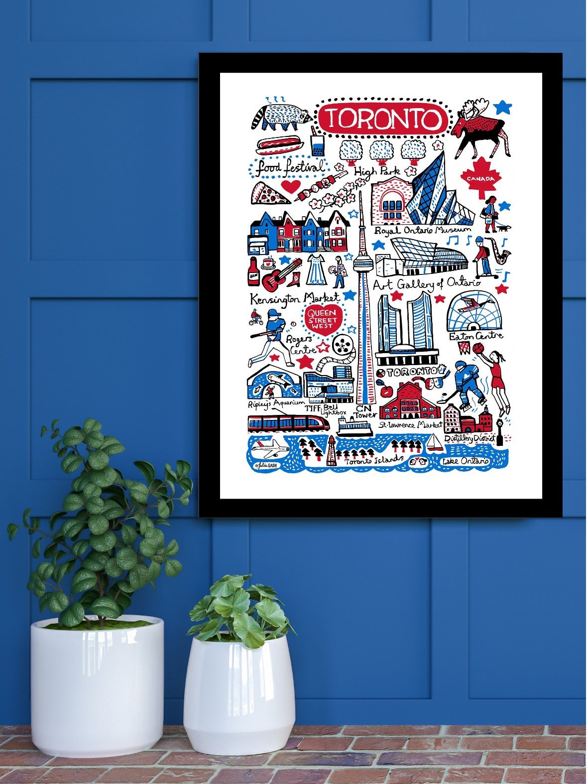 Toronto Art Print - Julia Gash