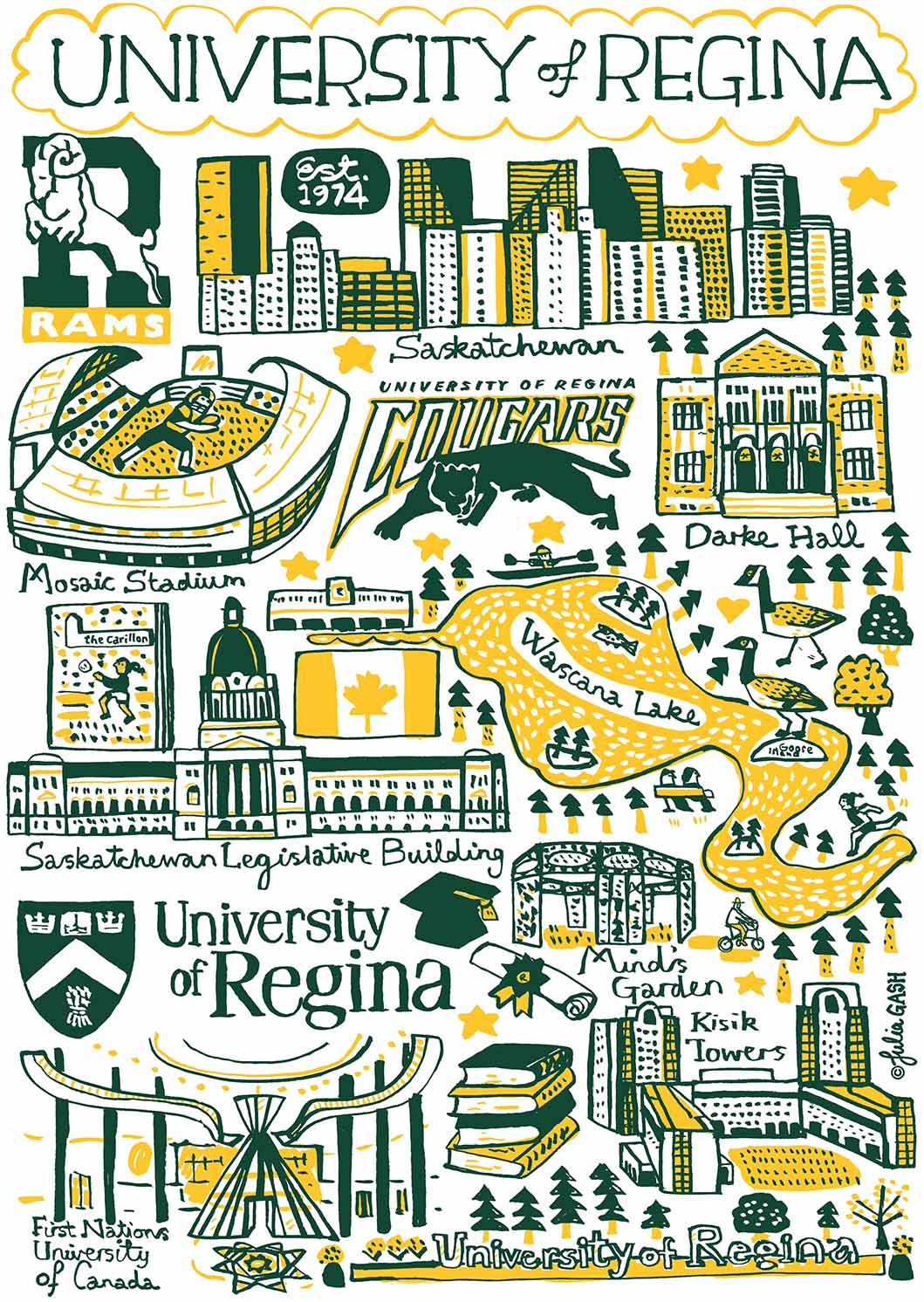 University of Regina Design by Julia Gash