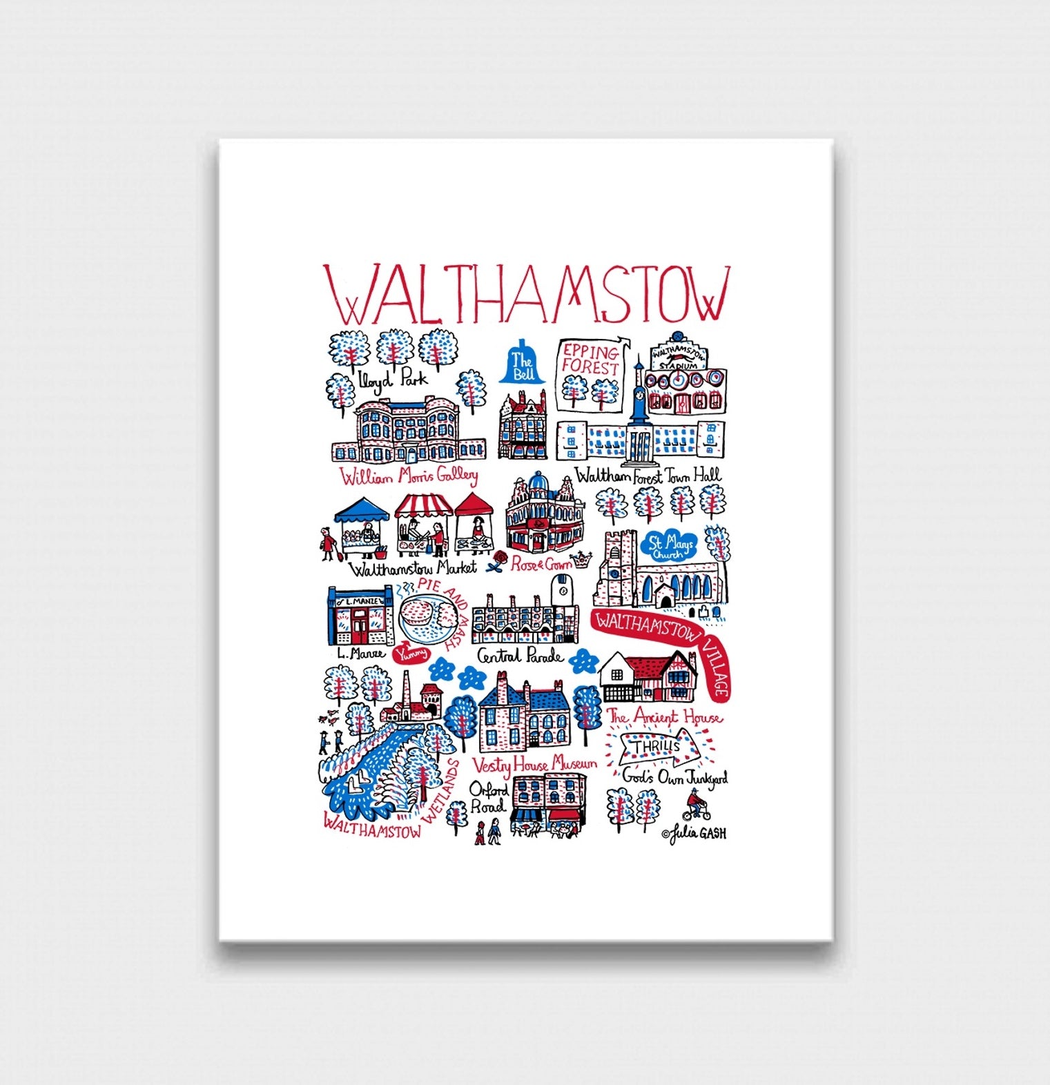 Walthamstow Art Print