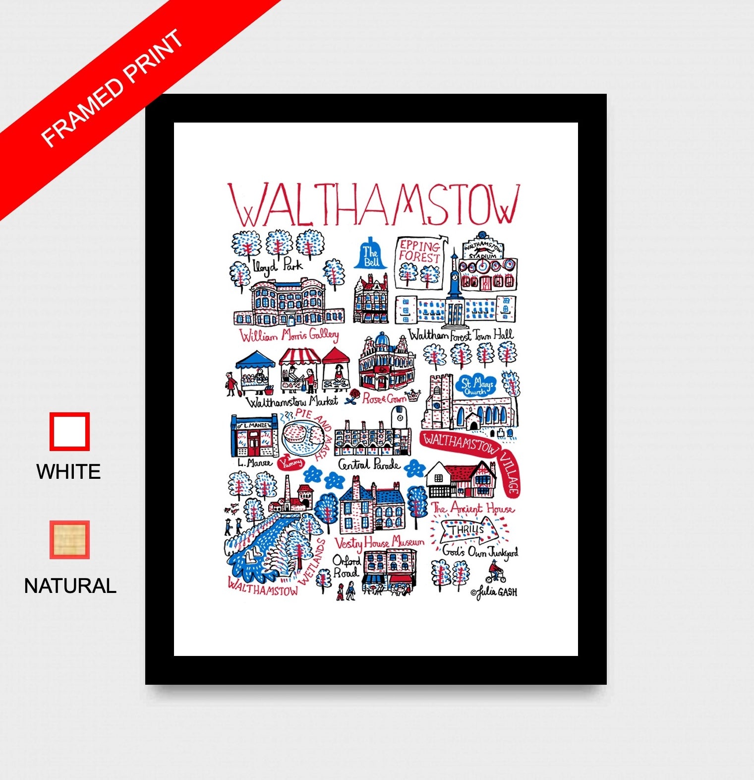Walthamstow Art Print