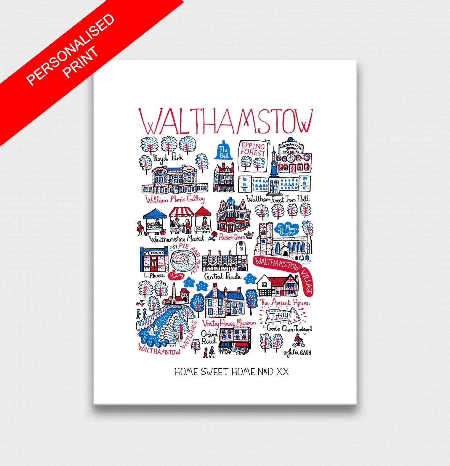 Walthamstow Art Print