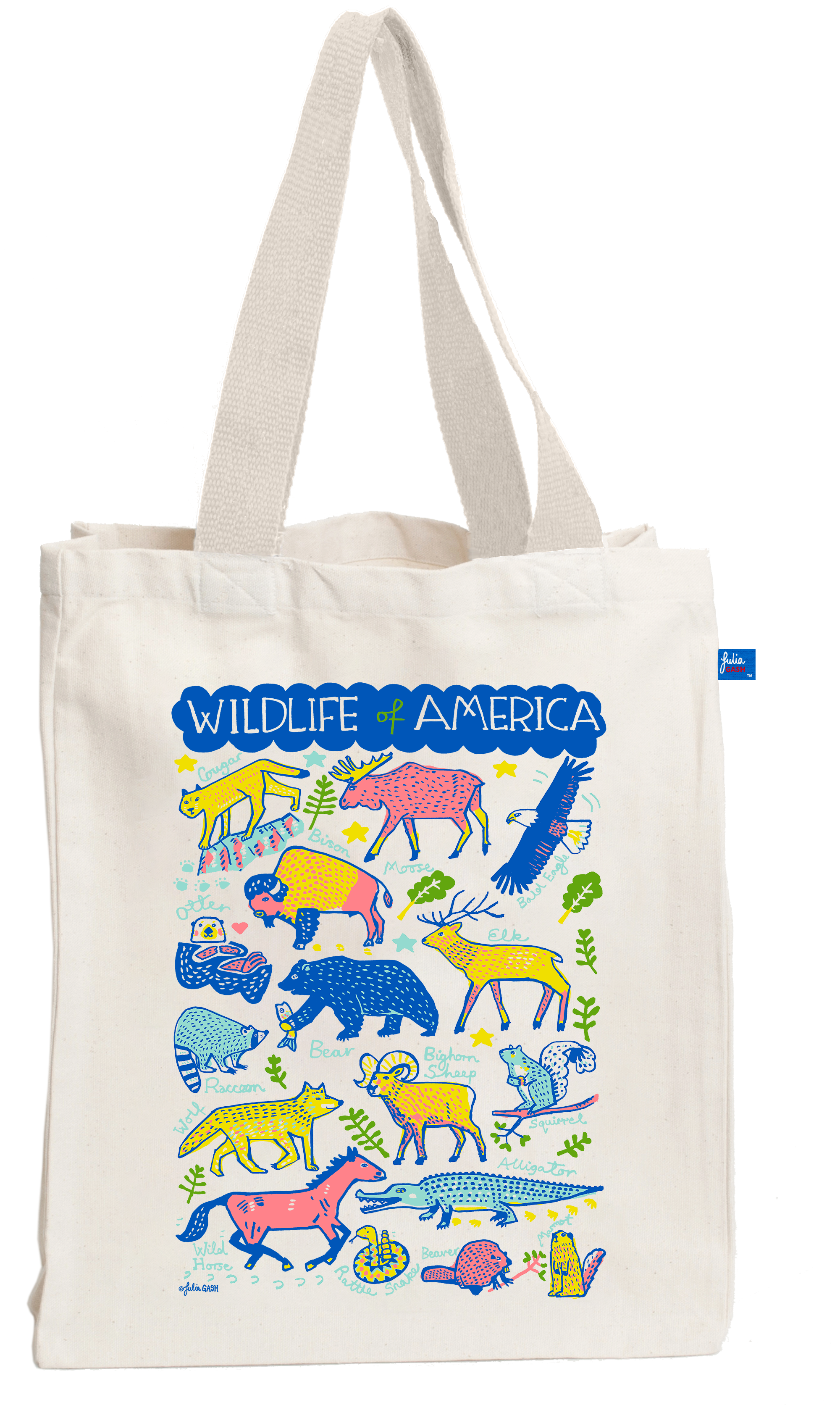 Wildlife of America Tote Bag - Julia Gash