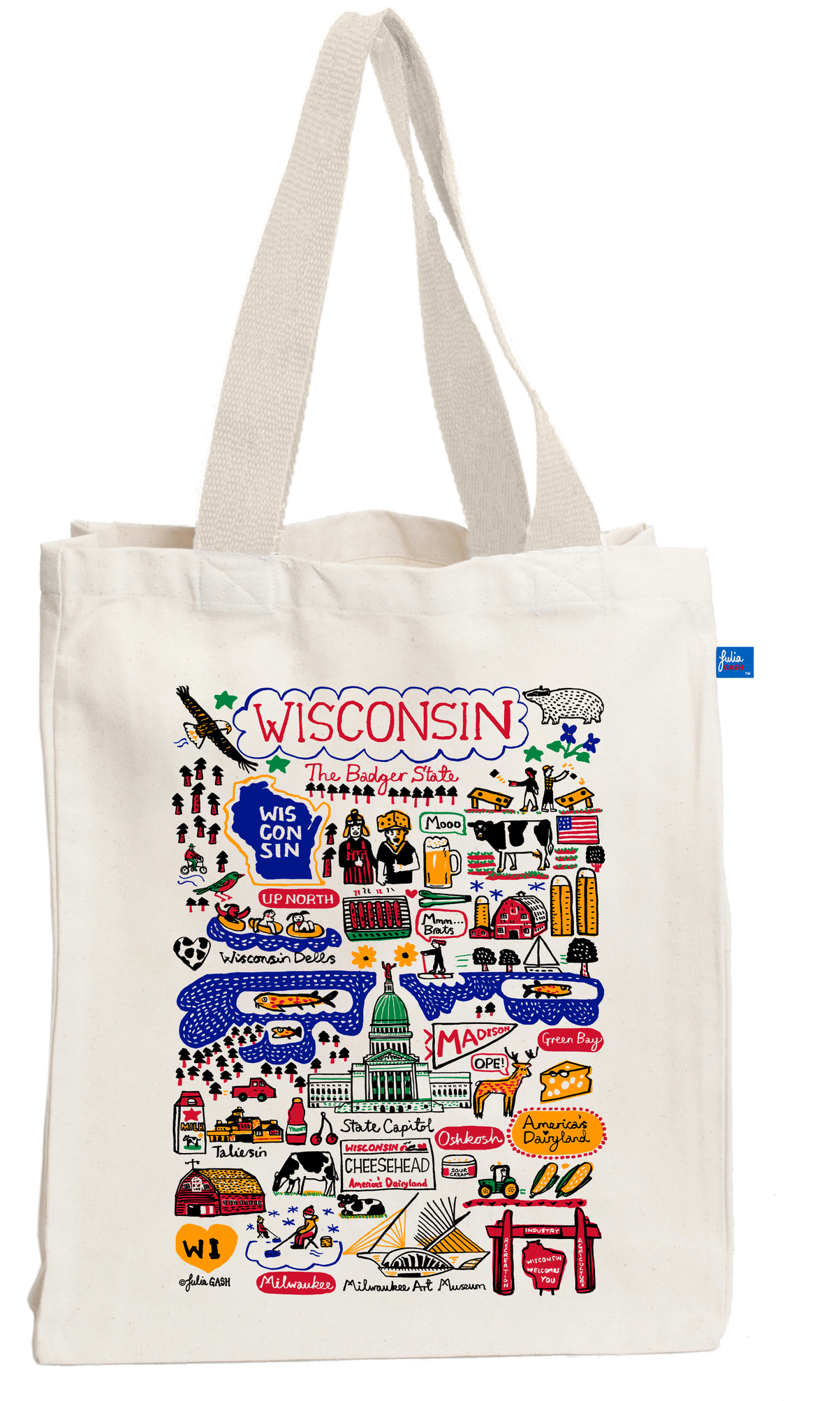 Wisconsin Tote Bag