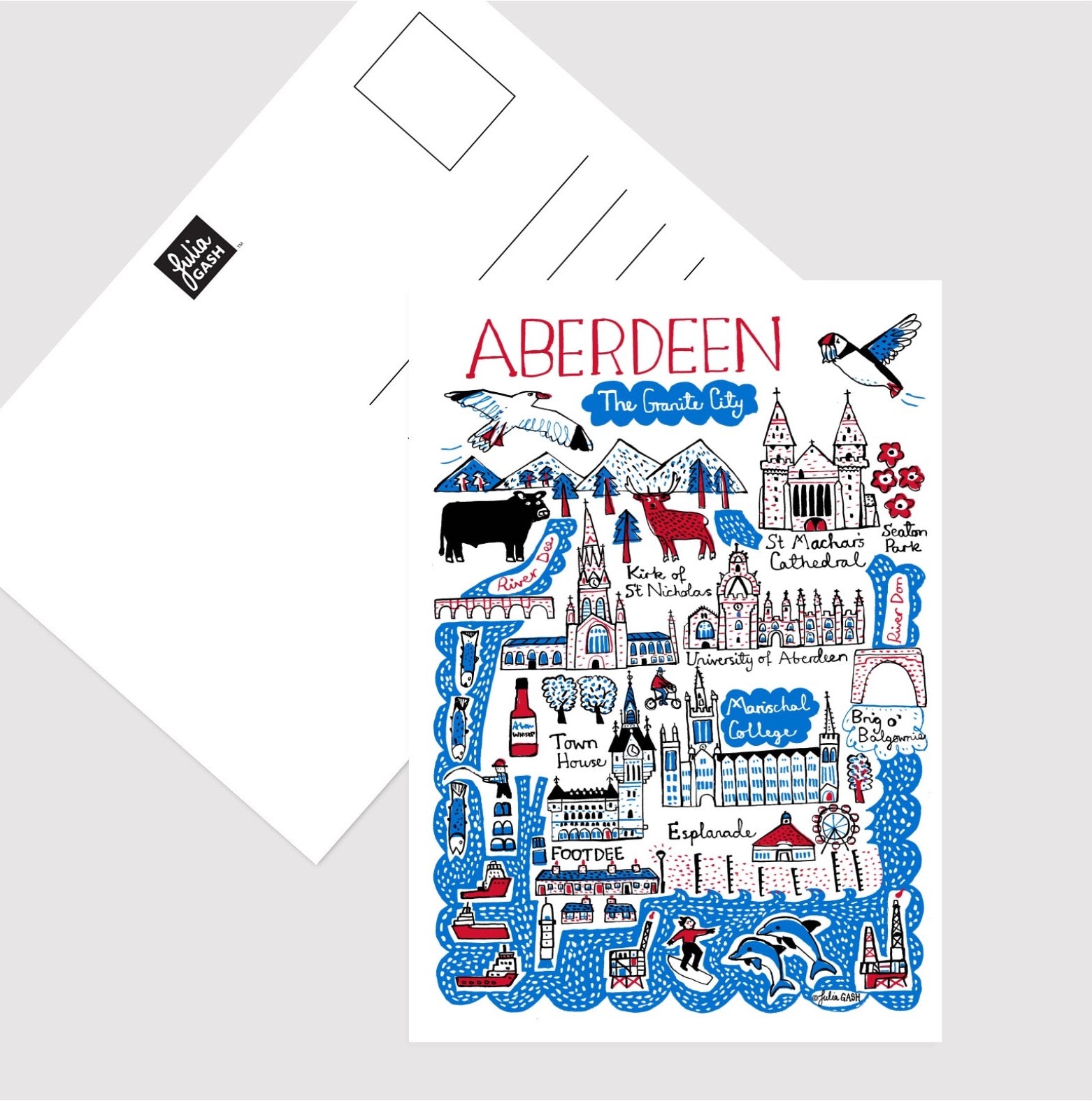 Aberdeen Postcard - Julia Gash