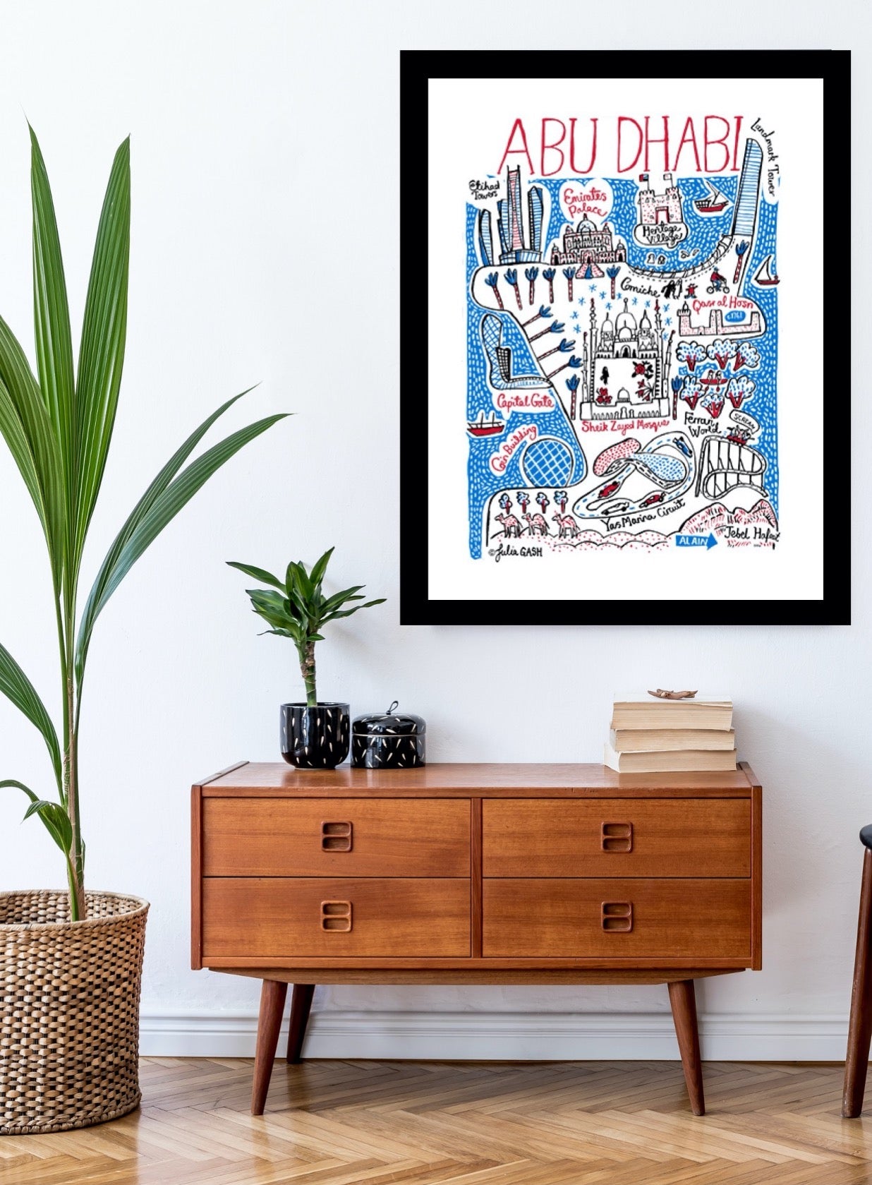 Abu Dhabi Art Print - Julia Gash