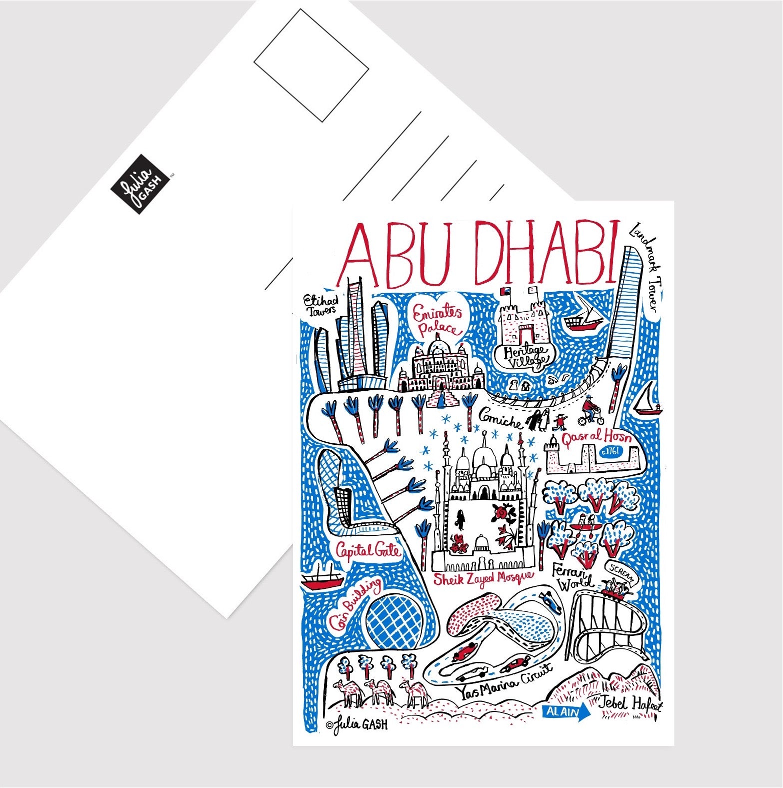 Abu Dhabi Postcard - Julia Gash