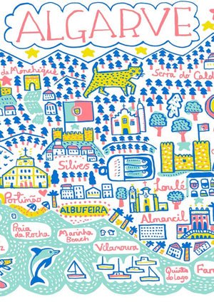 Algarve Art Print by Julia Gash